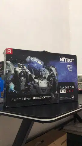 VGA Rx 580 Sapphire Nitro+ 8GB Fullset