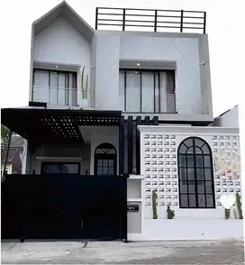 LANGKA Jual RUMAH Hook Surabaya Kota On Progres Modern Minimais