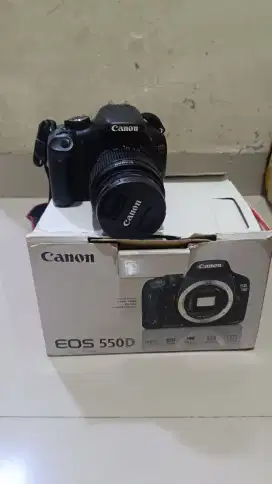 Camera Canon EOS 550d Fullset