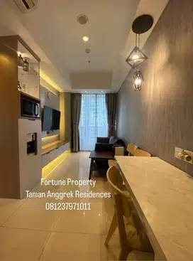 JUAL CEPAT - 2 BR Apartement Taman Anggrek Residences - Fully Furnish
