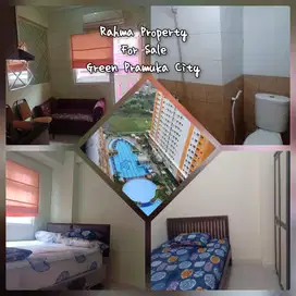 Sewa 3bln Tower Bougenvile 2Br Furnish Lt.Rendah Green Pramuka City