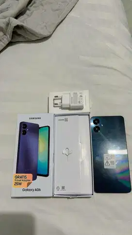 SAMSUNG A06 4/138 GB HANYA PAKAI 2 BULAN