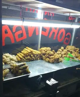 Dibutuhkan untuk jualan aneka gorengan