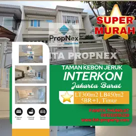 Dijual rumah mewah di Tmn Kbn Jrk Interkon,JakBar LT300m2 LB450m2