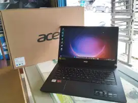 ACER A314 AMD ATHLONE 3050U  SSD 256 FULLSET MULUS SEGEL PELAJAR