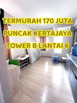 Puncak Kertajaya Studio Furnished dekat Merr,Unair,ITS,Manyar,Araya