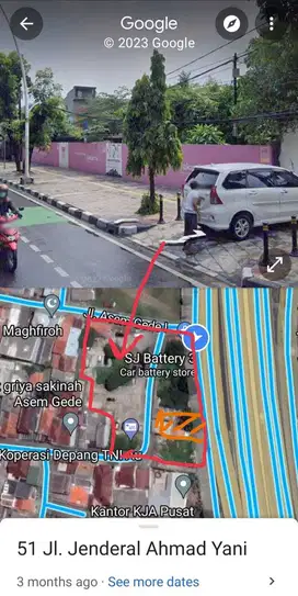 Dijual tanah di Jakarta Timur
