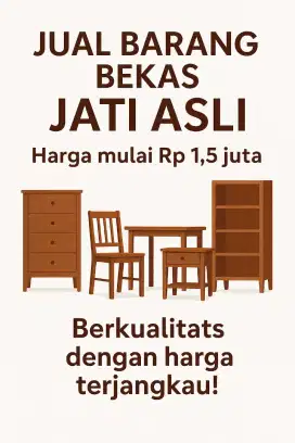 Jati Asli, Dijual