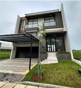 Sewa rumah baru kondisi bagus Dan semi furnish