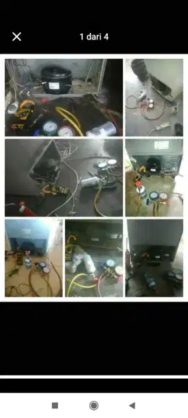 Jasa service kulkas,showcase,frezer,m.cuci,AC
