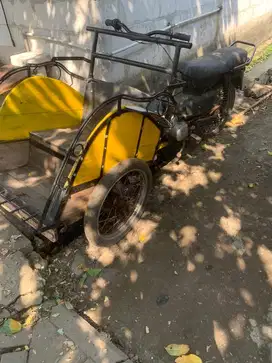 Becak Motor Baru Selesai Di Rakit