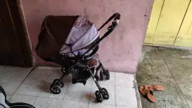 Di jual dorongan bayi/stroller bisa bolak balik dorongnya