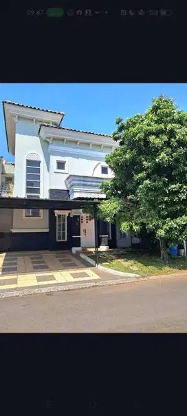 DISEWAKAN RUMAH RAPIH TERAWAT DAN SIAP HUNI DI ALICANTE GADING SERPONG