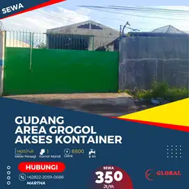 Gudang Area Grogol Akses Kontainer