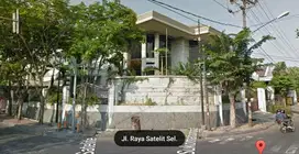 HITUNG TANAH, MURAH, RUMAH HOOK JL RAUA SATELIT COCOK BUAT USAHA