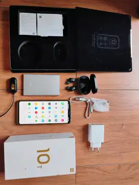 Paket Bundling Xiaomi mi 10T(jam, earbud dan powerbank)