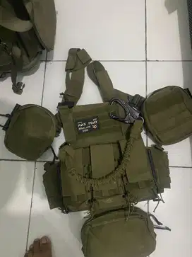Koper IPP set satgas Rajawali 2024 dan chest rig body face