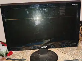 Jual monitor acer p166hql 16 inc normal mulus kyk baru