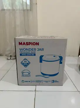 Maspion Wonder Jar MRJ-200 BS – Pemanas Nasi Kapasitas Besar 20 Liter