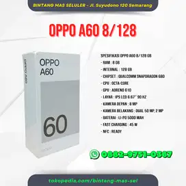 OPPO A60 8/128 GB - BARU - GARANSI OPPO