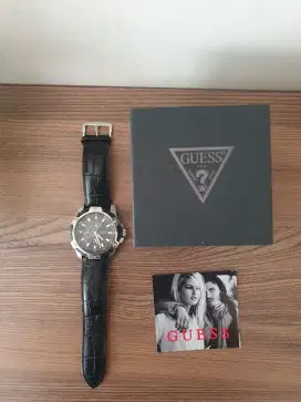 Jam tangan GC 44 MM Black Fullset Mulus