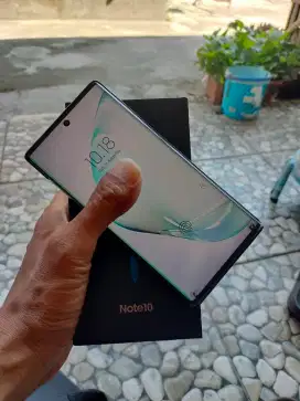 Samsung note 10 8/256 lengkap murah