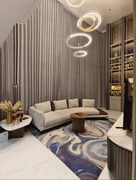 DISEWAKAN APARTEMEN LAVIZ MANSION PRIVATE LIFT INTERLOCK 3BR FURNISHED
