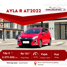 Daihatsu Ayla (2022)  #tdp 5jt istana jaya motor