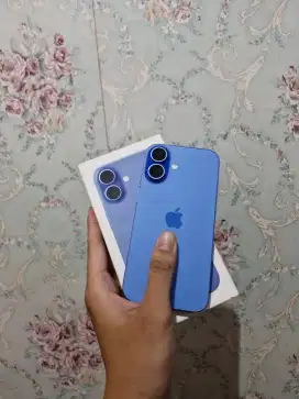 Iphone 16 128gb ibox ultramarine pemakaian singkat