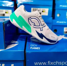 Original Fixch Flames Sepatu Badminton/Voli