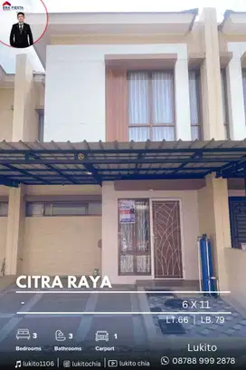 Disewakan Rumah Rapi Semifurnish Siap Huni di Citra Raya Cikupa