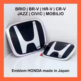 logo honda emblem belakang brio hrv civic jazz mobilio