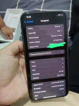 iPhone xs max 64Gb iBox Fullset