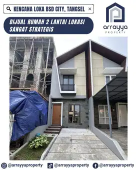 RUMAH BARU 2 LANTAI DI KENCANA LOKA EXT BSD .ENB03