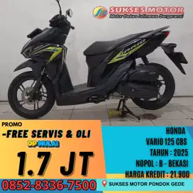 FREE SERVIS 1 TAHUN HONDA VARIO 125 CBS TAHUN 2025
