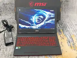 MSI GL63 9RC i5-9300H 16GB SSD 1TB + HDD 1TB GTX 1050 Fulset Like New