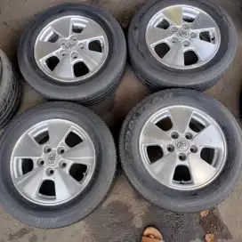 Velg OEM original Toyota Nav1 ring 15 pcd 5x114,3 ban 195/65 R15 4pcs