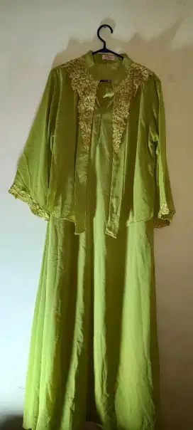 Gamis brokat undangan