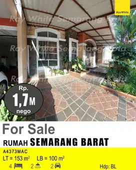 DIJUAL RUMAH DI SEMARANG BARAT A4373