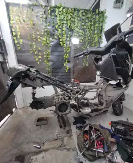 Bengkel / service / mekanik / montir sepeda motor panggilan bandung