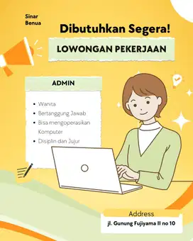 LOWONGAN KERJA ADMIN
