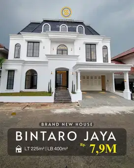 Dijual Rumah di Bintaro Jaya Sektor 9 Brand New