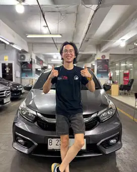 Full Rawatan Honda Brio E CVT 2022 Asuransi Aktif