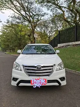Carco Auto T.Kijang Innova V Lux 2014 Putih Siap Pakai