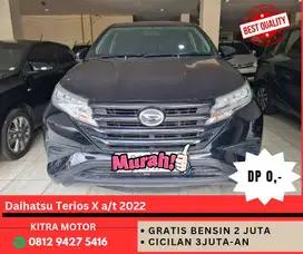 GRATIS 2x CICILAN Daihatsu terios x deluxe 2022 MATIC