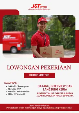 LOWONGAN KURIR MOTOR