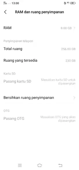 Jual hp Vivo y17 ram 8 total ruang 256 lengkap Rp 1 JT nego mnt wa