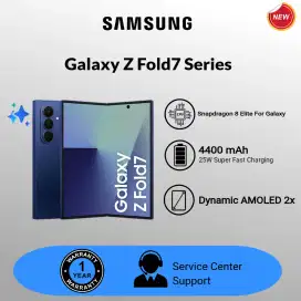 Samsung Galaxy Z Fold 7 series Garansi Resmi 1th