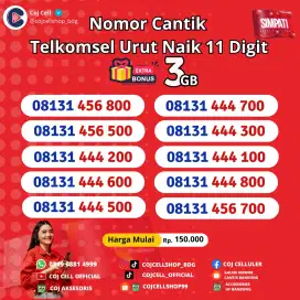 Nomor Cantik Telkomsel 11 Digit