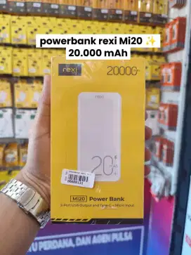 Powerbank Rexi 20.000 mAh